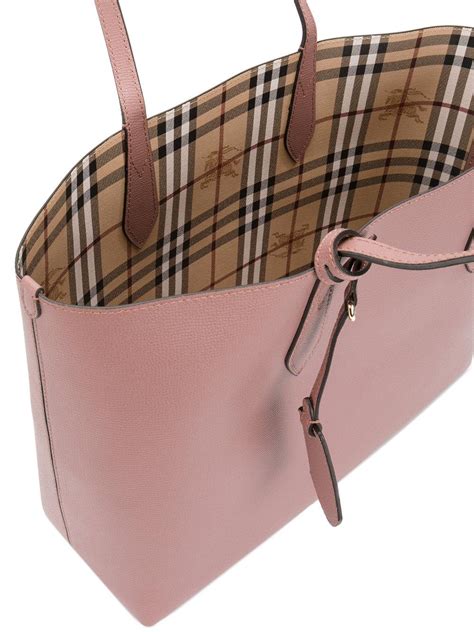 burberry tote bag pink|burberry reversible tote bag.